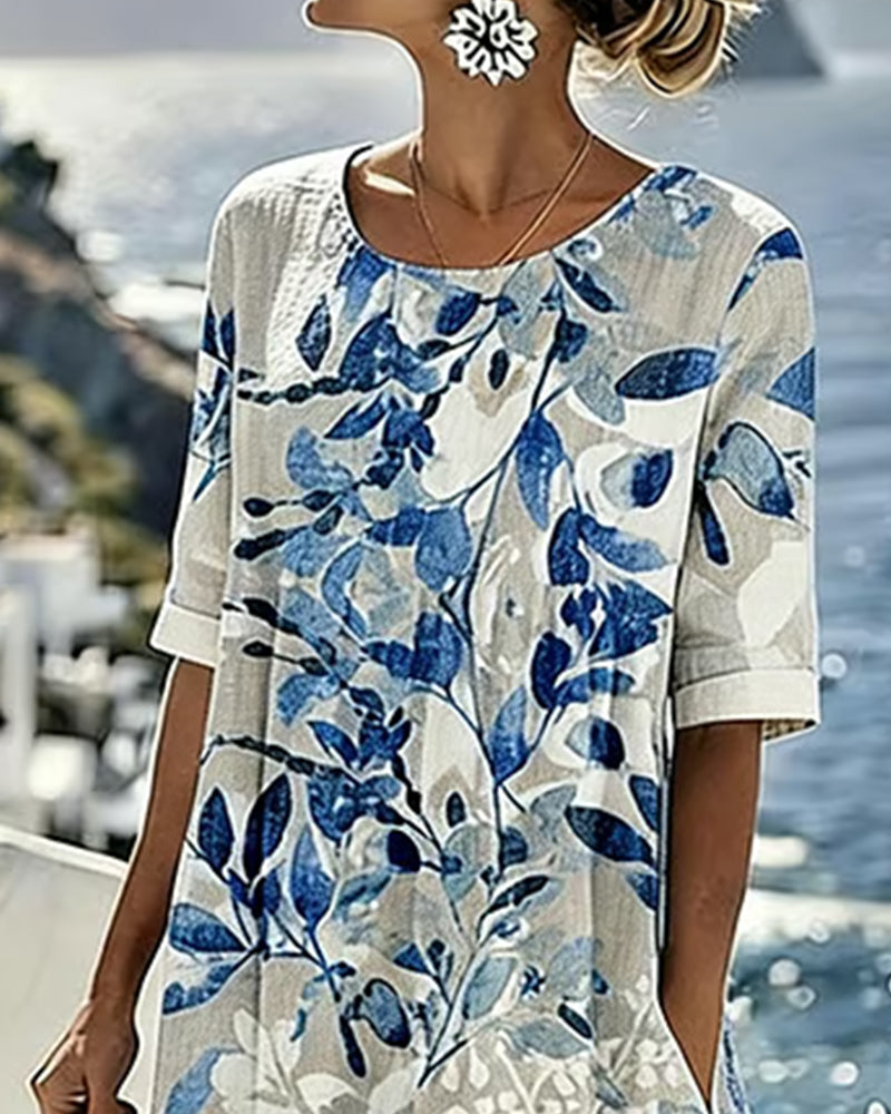 Anna | Abito Midi Stile d&