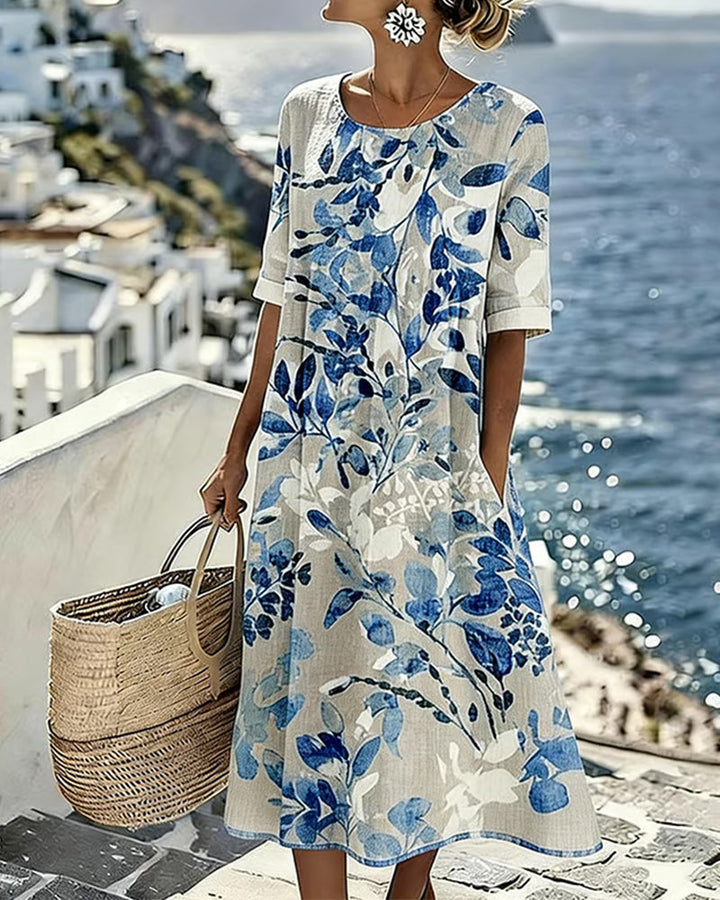 Anna | Abito Midi Stile d&