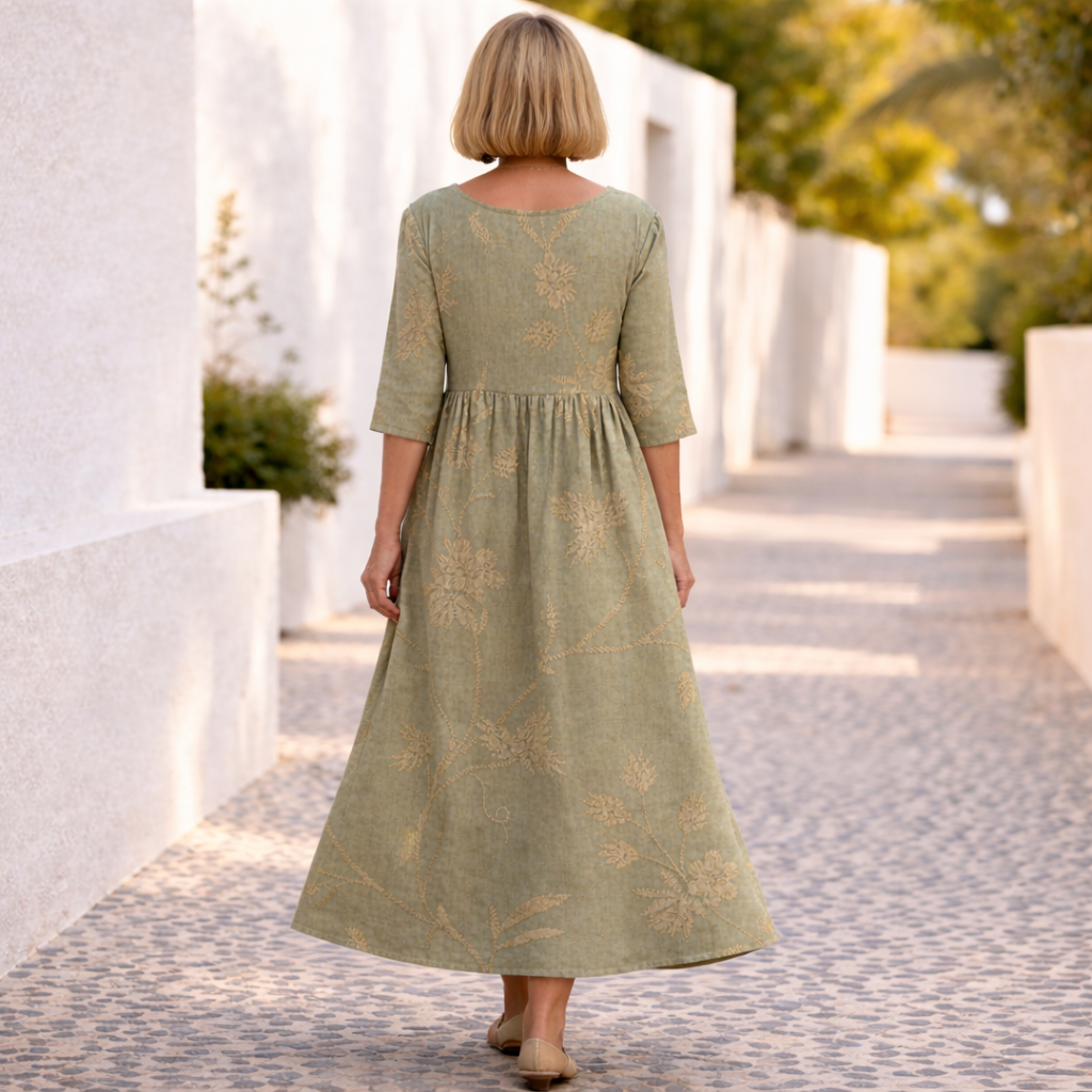 Susan | Vestito floreale con un&