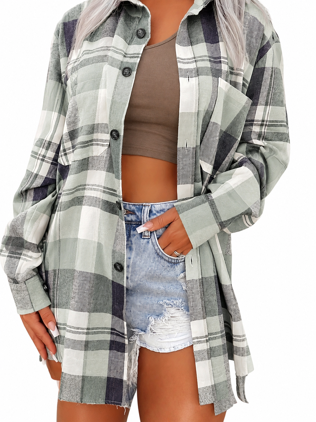MOREAU  | CAMICIA ESTIVA A MANICHE LUNGHE PER DONNE