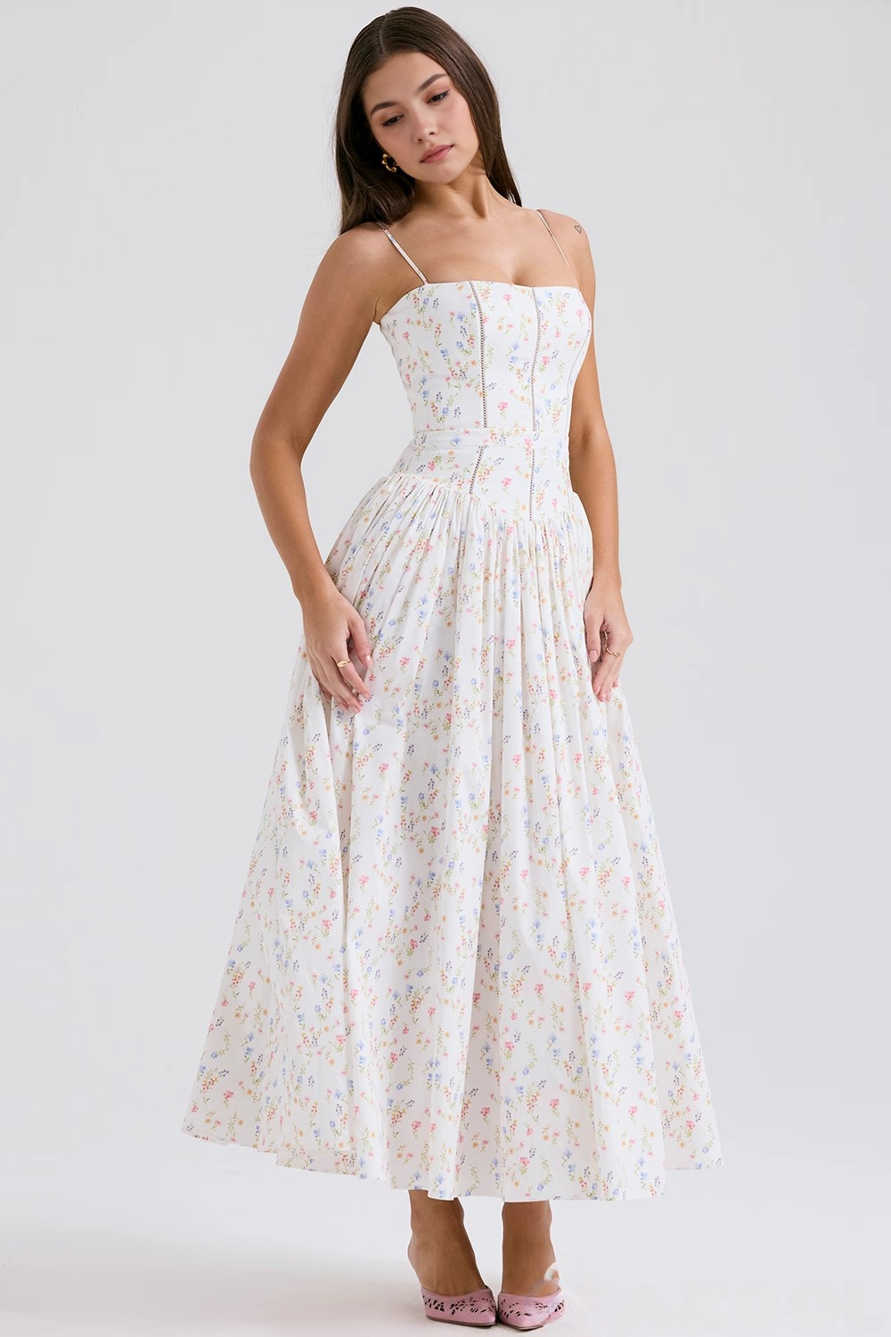 Violetta | Abito Midi Posy