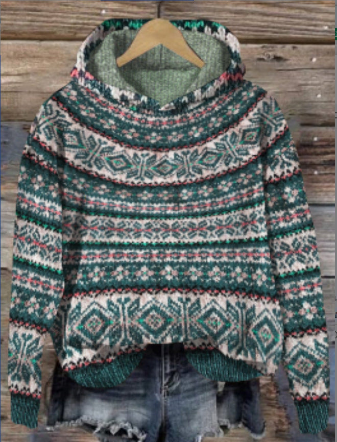 Karine - Stylish Ethnic Hoodie