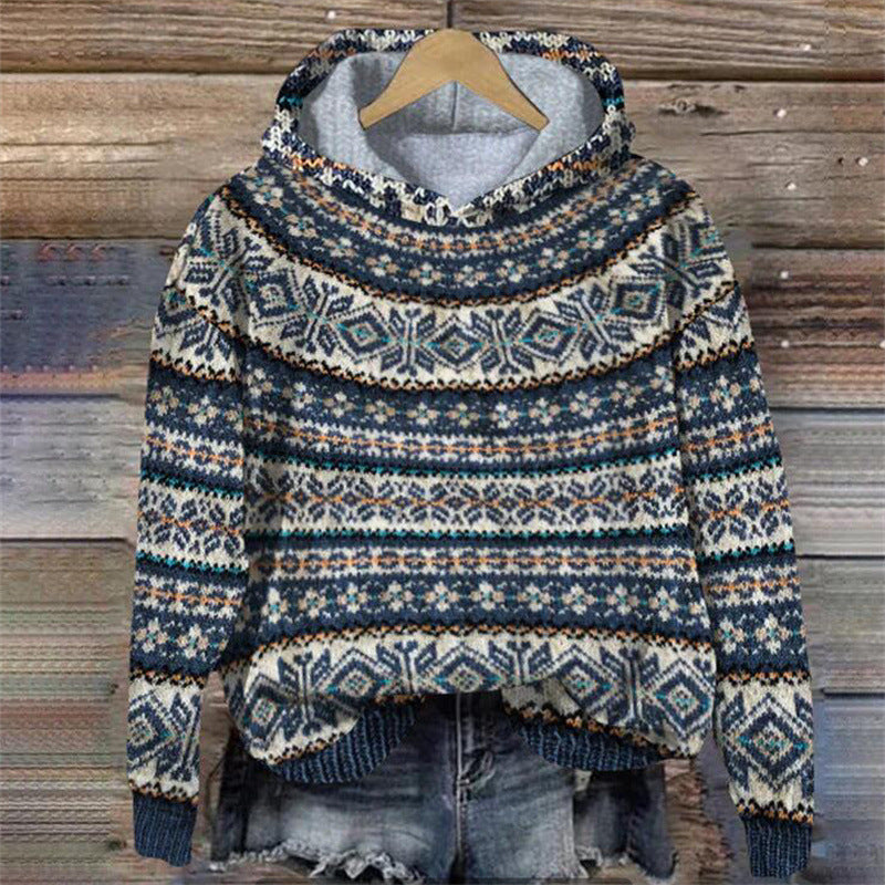 Karine - Stylish Ethnic Hoodie