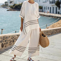 Celeste - Effortless Striped Lounge Set