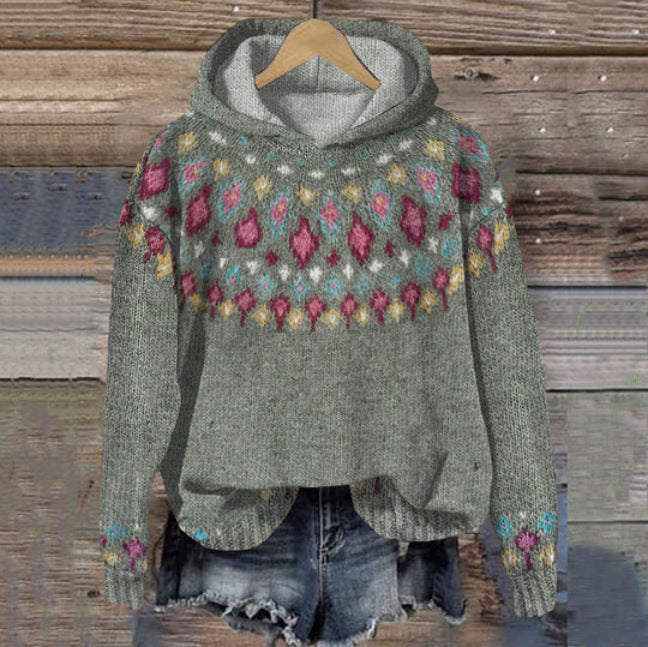 Karine - Stylish Ethnic Hoodie