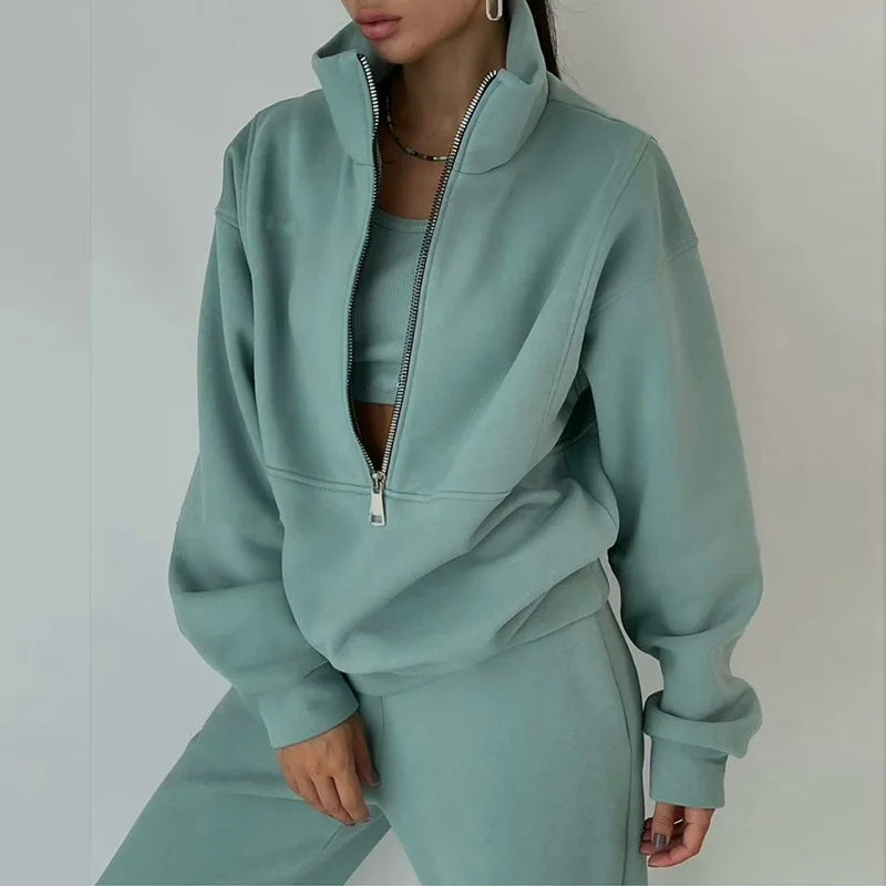 Jade - Plush Lounge Co-Ord Set