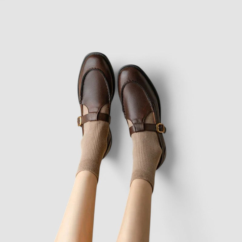 Anne-Marie™ | Orthopedic Square-Toe Mary Jane Shoes