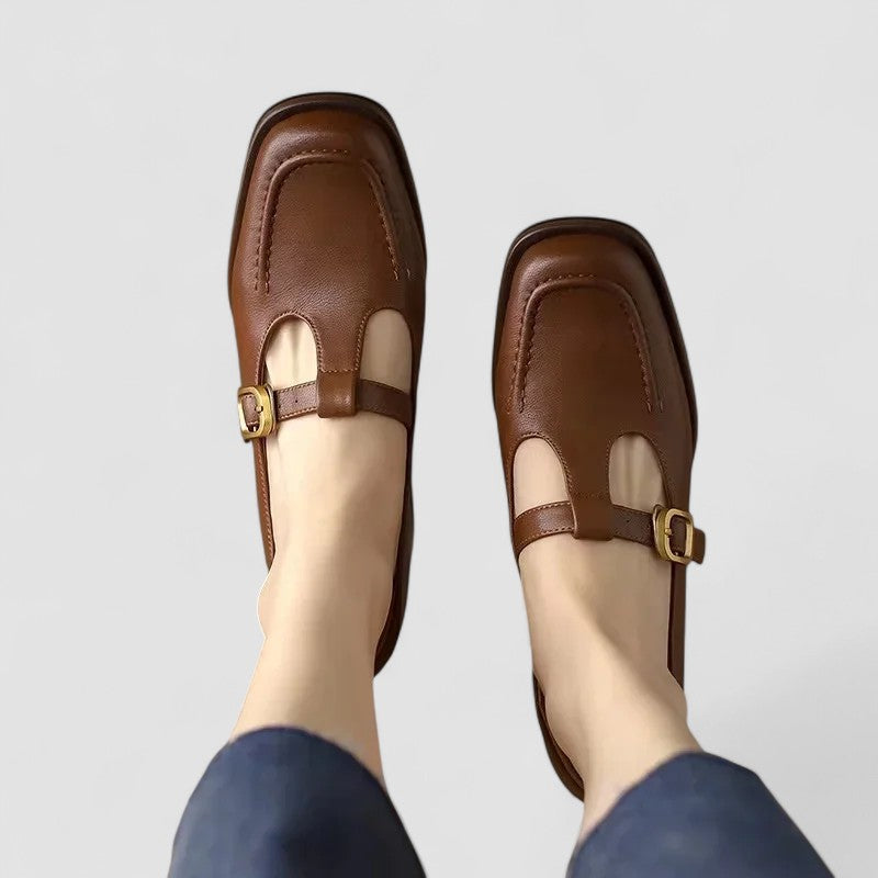Nadia™ | Orthopedic T-Strap Mary Jane Shoes