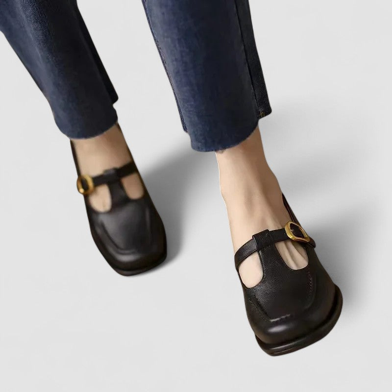Nadia™ | Orthopedic T-Strap Mary Jane Shoes