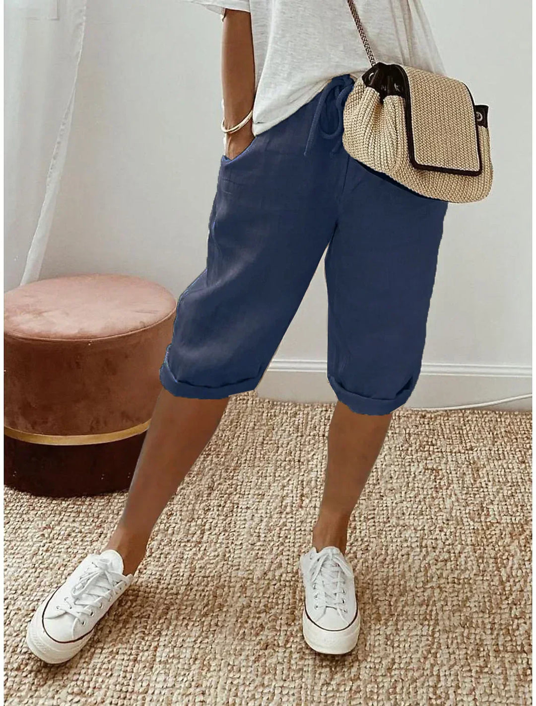 Nerina - Chic Cotton-Linen Harem