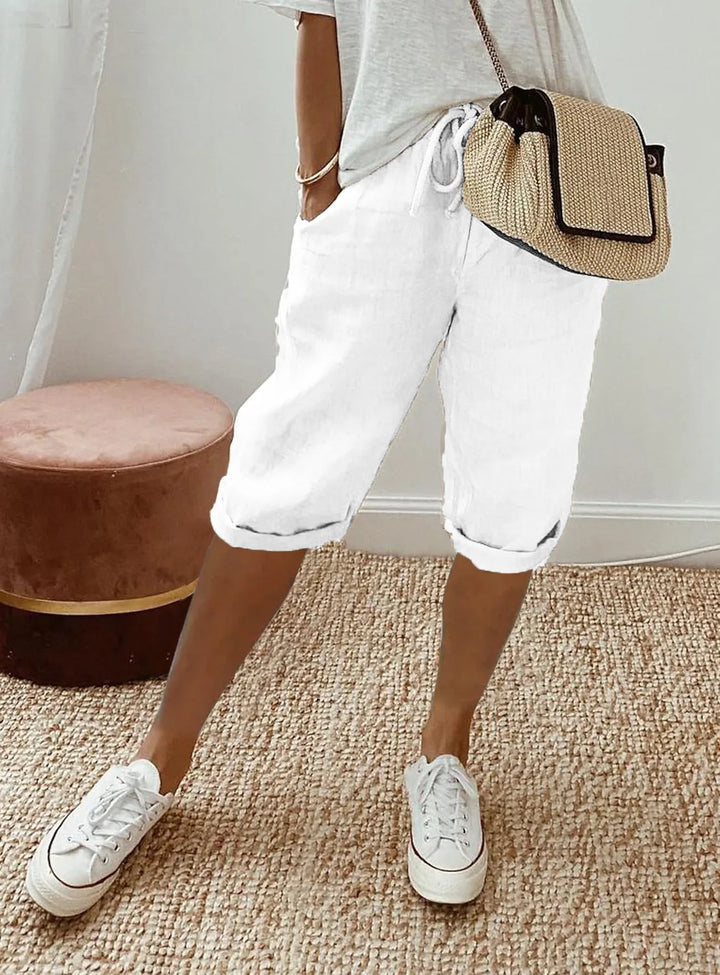 Nerina - Chic Cotton-Linen Harem