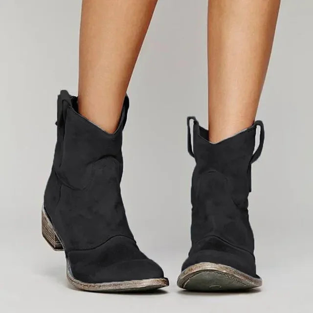 Camellia - Bottes Cowboy Vintage Chic