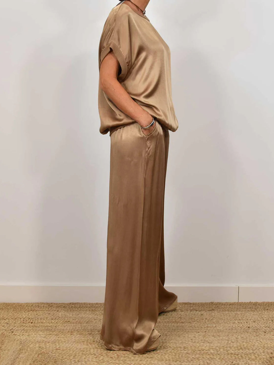 Isla - Effortless Silk Lounge Set