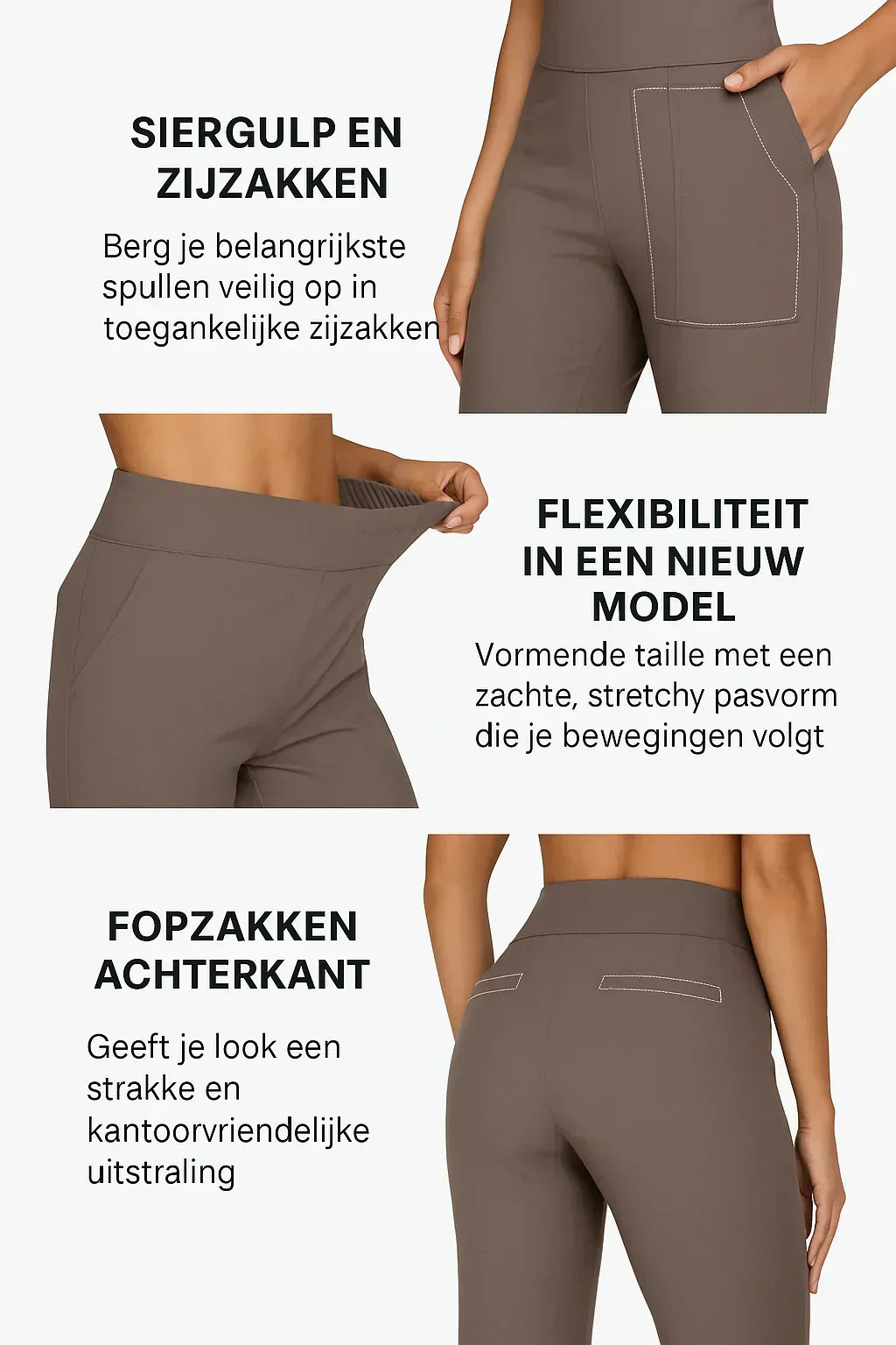 Mira - Soft Stretch Comfort Pants