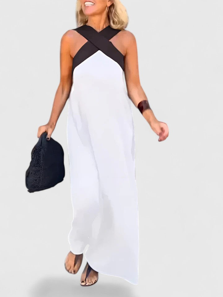 Evangeline™| Elegant Crossback Dress