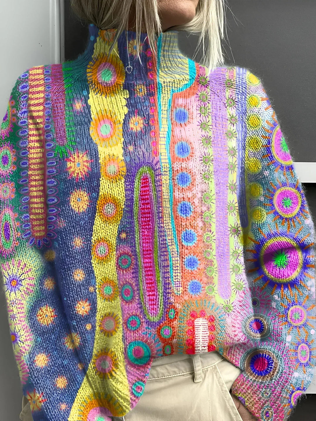 Daphne - Cozy Colorful Turtleneck