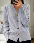 Adele - Charming Heart Button Cardigan